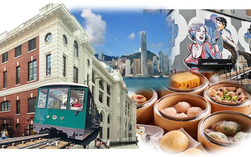 香港故事-中西文化深度遊 | 來回山頂纜車 + 添好運點心體驗 + 漫步舊城中環導賞網紅打卡熱點