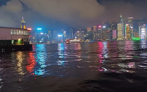香港夜遊維多利亞港及旺角市場
